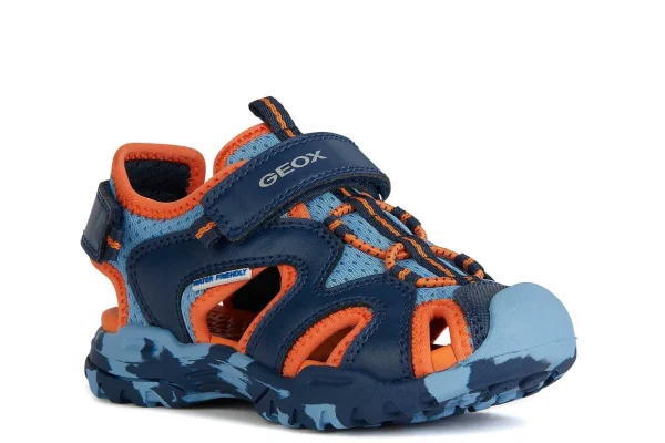 Niña Geox Sandalias^Sandalias Con Tiras Ajustables J Borealis Boy