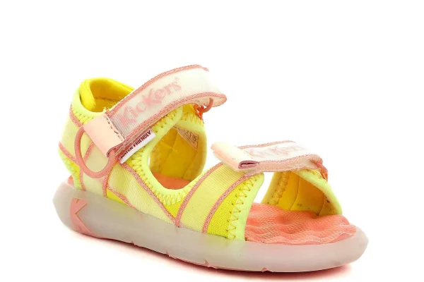 Niña Kickers Sandalias^Sandalias Con Tiras Ajustables Kickjune