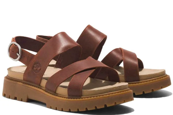 Mujer Timberland Sandalias^Sandalias De Cuna Clairemont Way Cross Strap Sandal