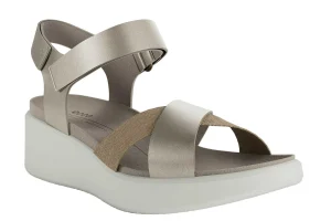 Mujer Ecco Sandalias^Sandalias De Cuna Flowt W Wedge Lx Cr Lea