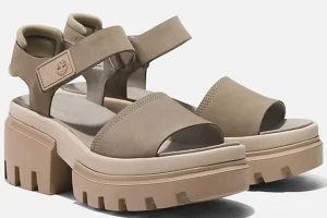 Mujer Timberland Sandalias^Sandalias De Tacon Everleigh 2 Strap Sandal