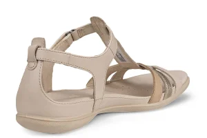 Mujer Ecco Sandalias^Sandalias Planas Flash W T Sandal Lea