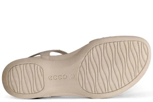Mujer Ecco Sandalias^Sandalias Planas Flash W T Sandal Lea