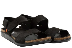 Mujer Art Sandalias^Sandalias Planas 1386/Skin Back Black