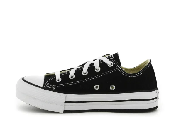 Niña Converse Zapatillas^Zapatillas Con Cordones 272857C/001 Black White Black