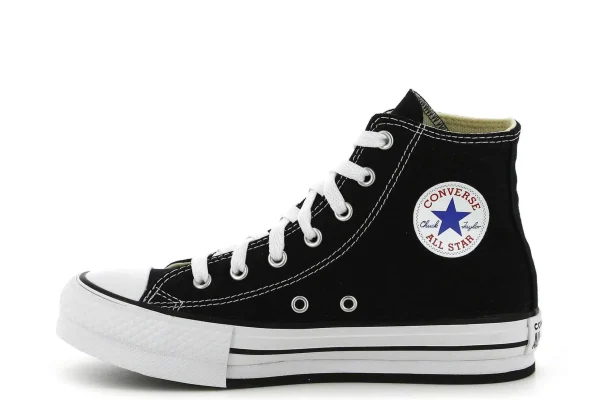 Niña Converse Zapatillas^Zapatillas Con Cordones 272855C/001 Black White Black