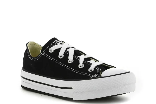 Niña Converse Zapatillas^Zapatillas Con Cordones 272857C/001 Black White Black