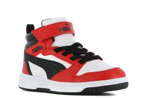 Niña Puma Zapatillas^Zapatillas Con Tiras Ajustables Rebound V6 Mid
