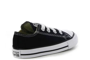 Niño Converse Zapatillas^Zapatillas Primeros Pasos 7J235C/001 Black