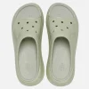 Mujer Crocs Zuecos Y Mules^Zuecos De Cuna Crush High Shine Slide U