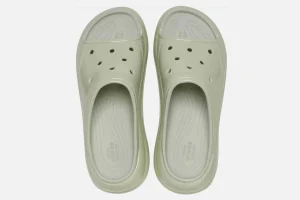 Mujer Crocs Zuecos Y Mules^Zuecos De Cuna Crush High Shine Slide U