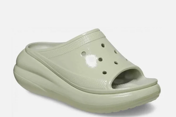 Mujer Crocs Zuecos Y Mules^Zuecos De Cuna Crush High Shine Slide U