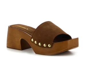 Mujer Camila's Zuecos Y Mules^Zuecos De Tacon Maga