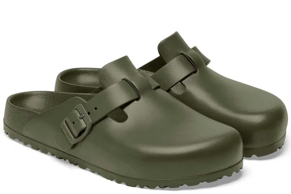 Hombre Birkenstock Zuecos^Zuecos Planos Boston - Regular