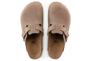 Mujer Birkenstock Zuecos Y Mules^Zuecos Planos Boston Leoi - Narrow